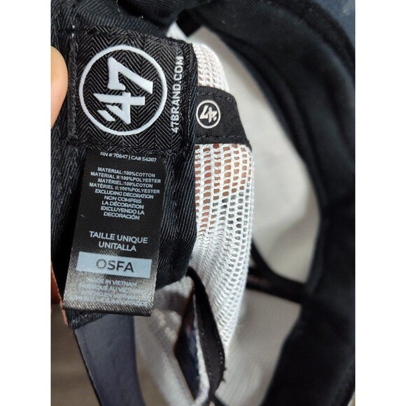 Texas Rangers 2023 World Series Champions Trucker Hat 47’ Brand Never Worn - Picture 9 of 9